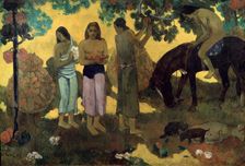 Rupe Rupe (Fruit Gathering) 1899. Artist: Paul Gauguin