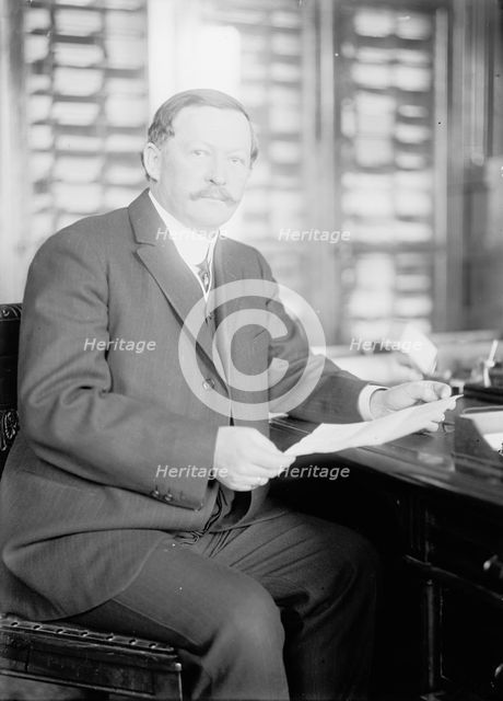 Rupert Blue, Surgeon General, Public Health Service, 1914. Creator: Harris & Ewing.