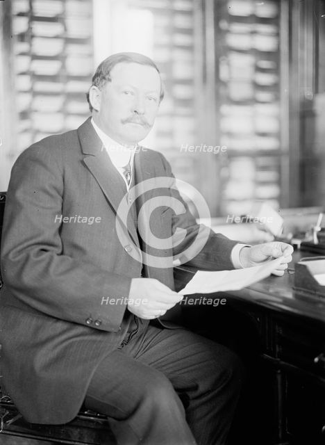 Rupert Blue, Surgeon General, Public Health Service, 1914. Creator: Harris & Ewing.