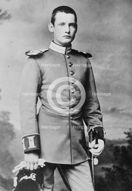 Rupprecht of Bavaria, c1889, copied between c1915 and c1920. Creator: Bain News Service.