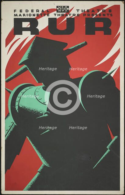 R.U.R., [193-]. Creator: Unknown.