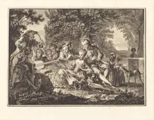 Rural Concert. Creators: Joseph de Longueil, Charles Eisen