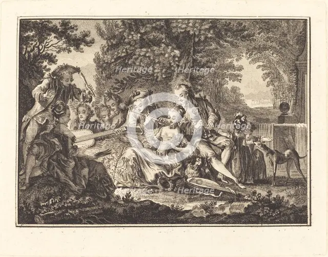Rural Concert. Creators: Joseph de Longueil, Charles Eisen.