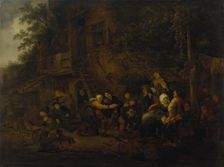 Rural Feast, 1640. Creator: Adriaen van Ostade