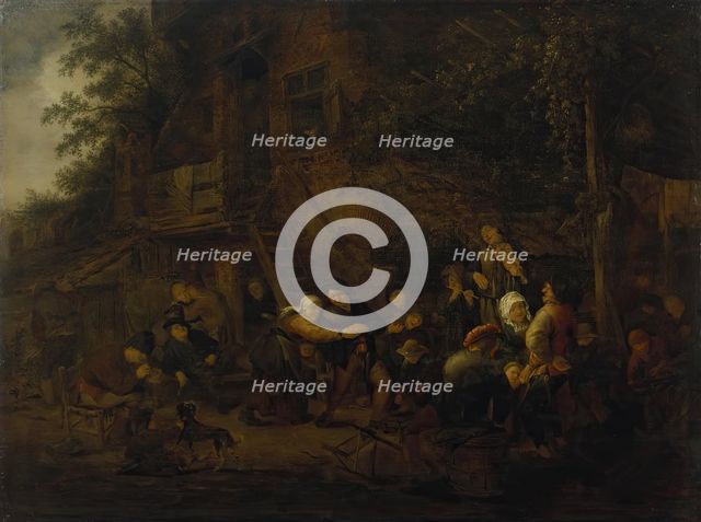 Rural Feast, 1640. Creator: Adriaen van Ostade.