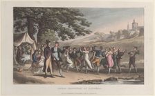 Rural Happiness at Caverac, from "Journal of Sentimental Travels in the Southern Provinces..., 1821. Creator: Thomas Rowlandson