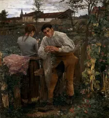 Rural Love 1882. Artist: Jules Bastien-Lepage
