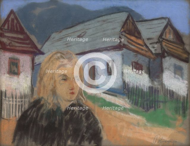 Rural motif, 1931-1936. Creator: Karol Polónyi.