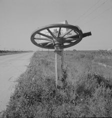 Rural mailbox, Mississippi, 1937. Creator: Dorothea Lange