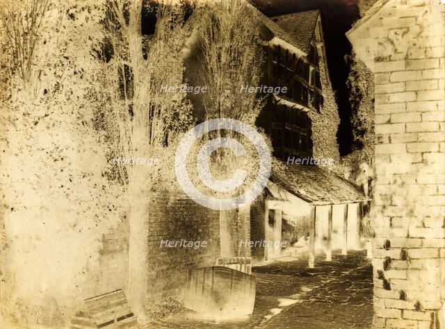 Rural Manor, Possibly Bredicot, 1852-54. Creator: Benjamin Brecknell Turner.