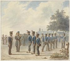Rural militia, 1830, (1834). Creator: Gerret Jasink van de Poll