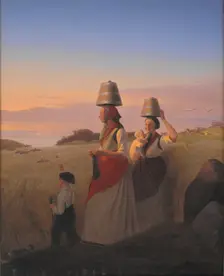 Rural Scene, 1848. Creator: Jorgen Sonne