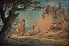 Rural Scene, 1922. Artist: William Payne