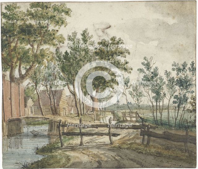 Rural speed at Voorburg, 1739-1782. Creator: Paulus Constantijn la Fargue.
