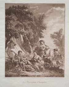 Rural Recreation, 1769. Creator: Jean Baptiste Le Prince (French, 1734-1781)