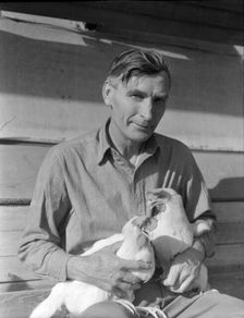 Rural rehabilitation client, San Fernando Valley, California, 1936. Creator: Dorothea Lange