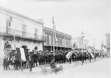 Rurales in Matamoros, 1913. Creator: Bain News Service