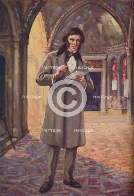 'Ruskin in the Land of His Inspiration',  c1925. Artist: Charles Dudley Tennant.