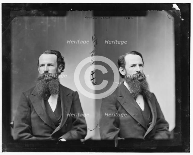 Rush Clark of Iowa, 1865-1880. Creator: Unknown.