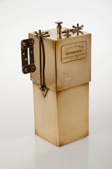 Rushmoor Acetylene gas generator circa 1912. Creator: Unknown