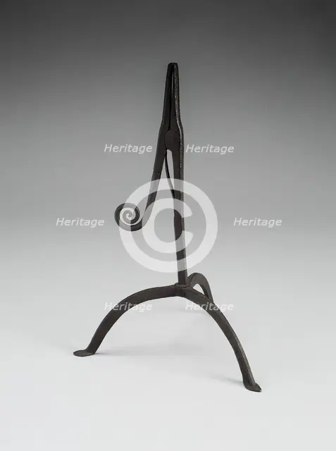 Rushlight Holder, 1750/1850. Creator: Unknown.