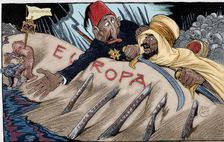 Russo-Japanese War, 1905. Creator: Llorenç Brunet Torroll