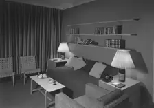 Russel Wright, residence and business at 221 E. 48th St., New York City, 1949. Creator: Gottscho-Schleisner, Inc