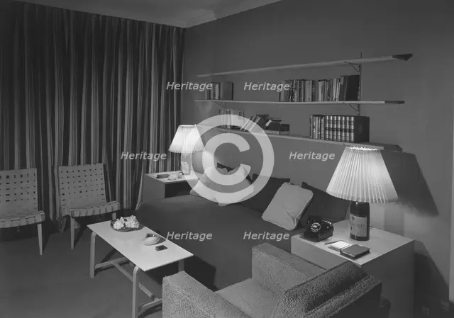 Russel Wright, residence and business at 221 E. 48th St., New York City, 1949. Creator: Gottscho-Schleisner, Inc.