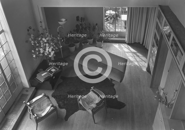 Russel Wright, residence at 7 Park Ave., New York City, 1943. Creator: Gottscho-Schleisner, Inc.