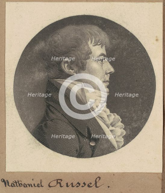 Russell, 1809. Creator: Charles Balthazar Julien Févret de Saint-Mémin.