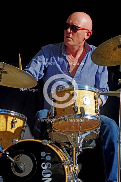 Russell Field, Battle Jazz Weekend, Battle, East Sussex, 24 July 2022. Creator: Brian O'Connor.