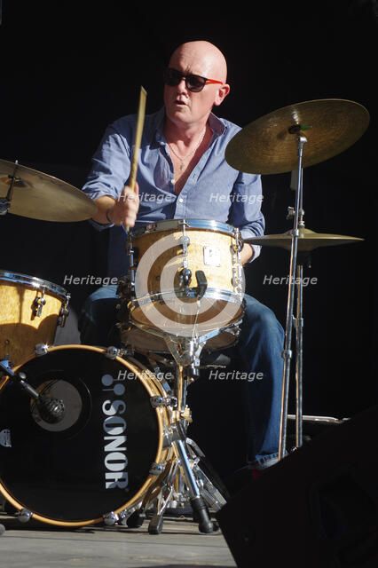 Russell Field, Battle Jazz Weekend, Battle, East Sussex, 24 July 2022. Creator: Brian O'Connor.