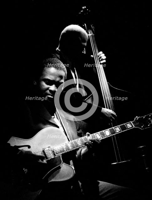 Russell Malone, Ronnies Scott's, London, 1998.  Artist: Brian O'Connor.