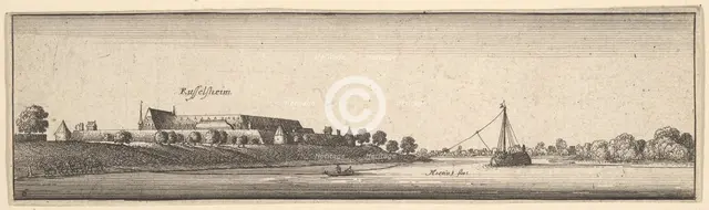 Rüsselsheim, 1642-44. Creator: Wenceslaus Hollar.
