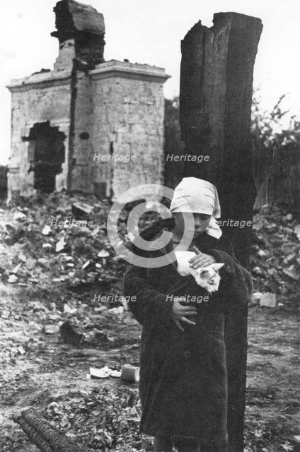 Russia after the Germans had gone, World War II, c1944. Creator: Unknown.