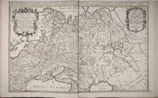 Russia Alba, or Moscovia, 1682. Artist: Berry, William (active 1669-1708)