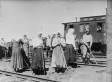 Russia War Pictures - Women, 1917. Creator: Unknown