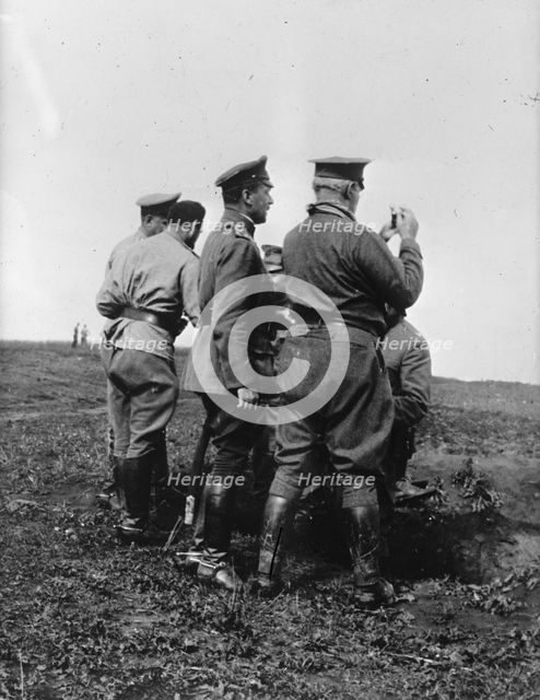 Russia War Pictures - General Scott On Eastern Front, 1917. Creator: Unknown.