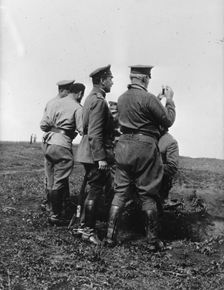 Russia War Pictures - General Scott On Eastern Front, 1917. Creator: Unknown