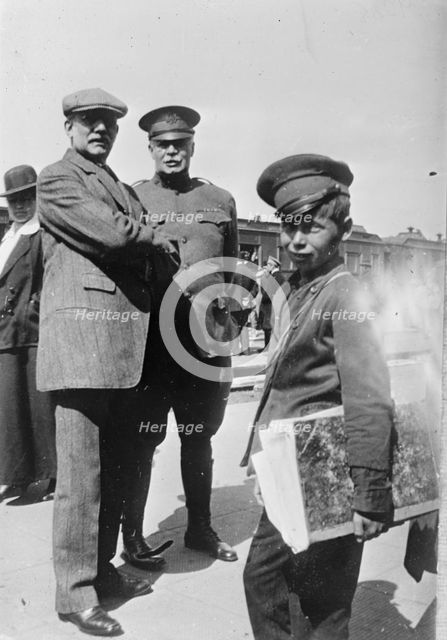 Russia War Pictures - General Scott On Eastern Front, 1917. Creator: Unknown.