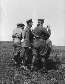 Russia War Pictures - General Scott On Eastern Front, 1917. Creator: Unknown