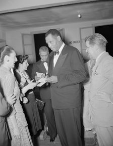 Russian war anniversary benefit at the Watergate, Washington, D.C., 1942. Creator: Gordon Parks