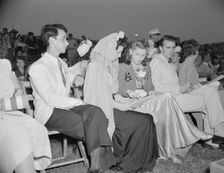 Russian war anniversary benefit at the Watergate, Washington, D.C., 1942. Creator: Gordon Parks