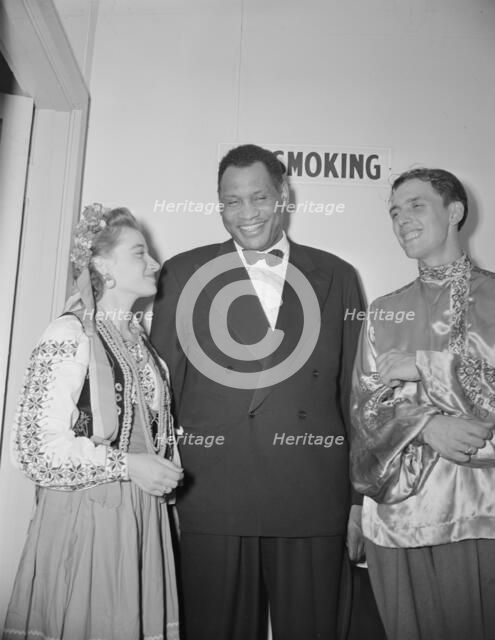 Russian war anniversary benefit at the Watergate, Washington, D.C., 1942. Creator: Gordon Parks.