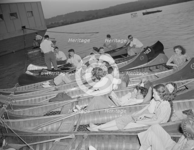 Russian war anniversary benefit at the Watergate, Washington, D.C., 1942. Creator: Gordon Parks.