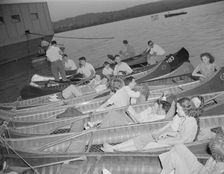 Russian war anniversary benefit at the Watergate, Washington, D.C., 1942. Creator: Gordon Parks