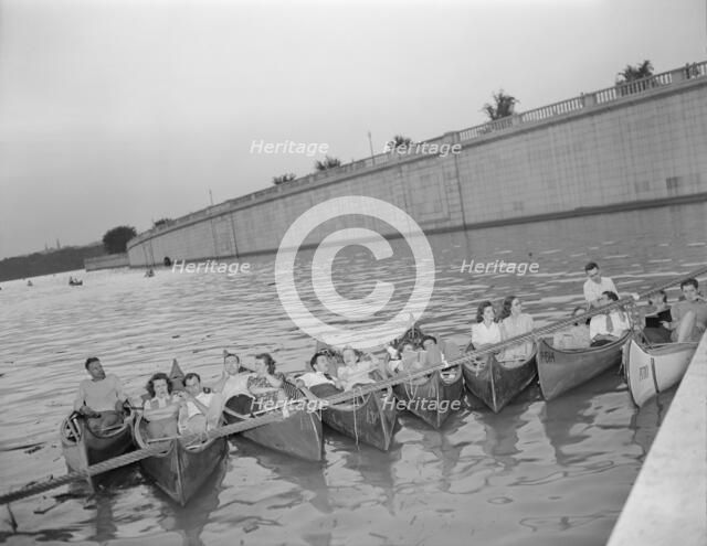 Russian war anniversary benefit at the Watergate, Washington, D.C., 1942. Creator: Gordon Parks.