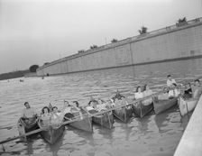 Russian war anniversary benefit at the Watergate, Washington, D.C., 1942. Creator: Gordon Parks
