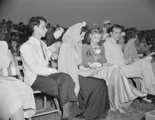 Russian war anniversary benefit at the Watergate, Washington, D.C., 1942. Creator: Gordon Parks