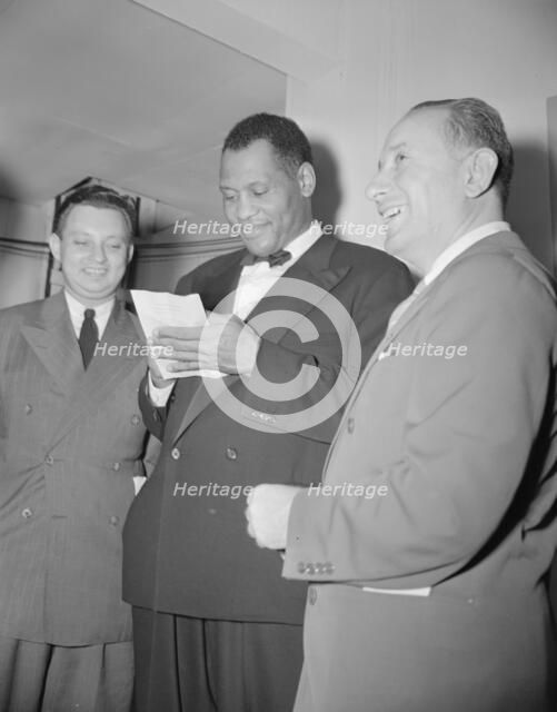 Russian war anniversary benefit at the Watergate, Washington, D.C., 1942. Creator: Gordon Parks.